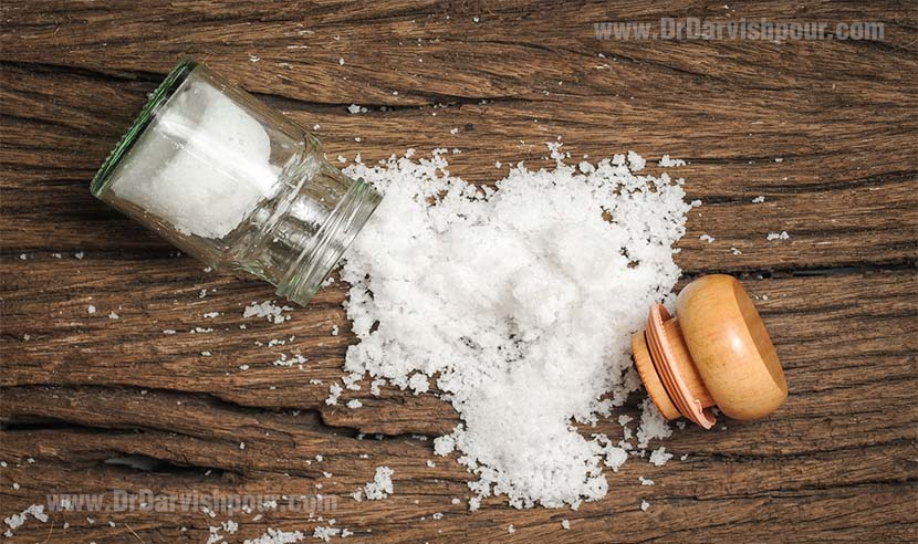 Salt water rinse