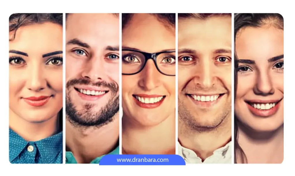 افرادی که با کمک متخصص ترمیمی و زیبایی اصلاح طرح لبخند انجام داده اند