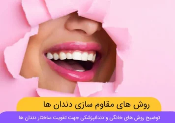 تقویت مینای دندان شاخص