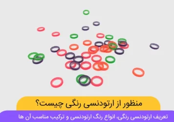 عکس ارتودنسی رنگی