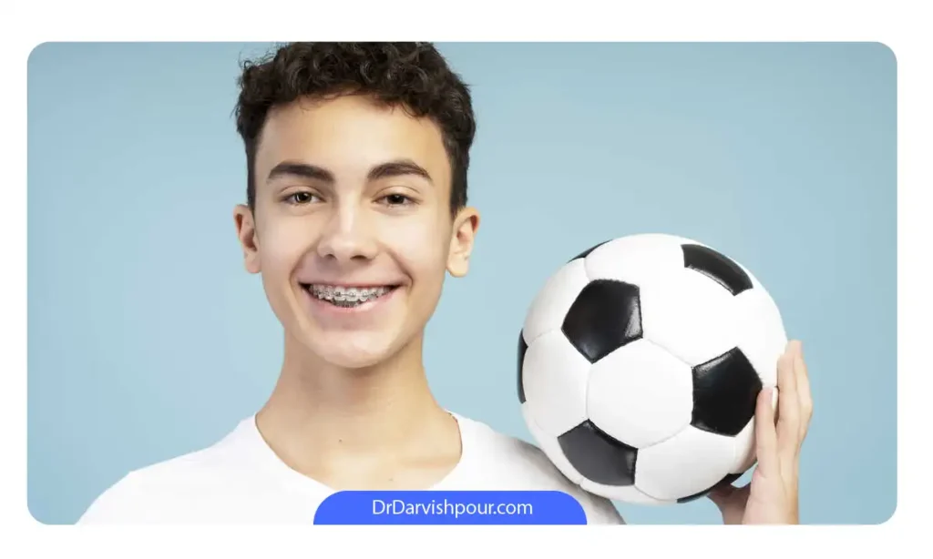 فوتبال در طول ارتودنسی