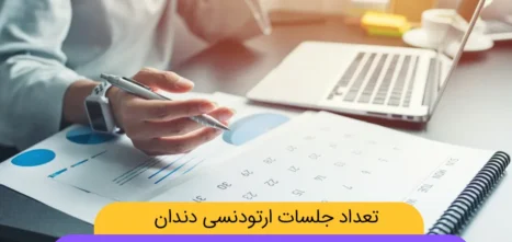 تعدا جلسات ارتودنسی شاخص