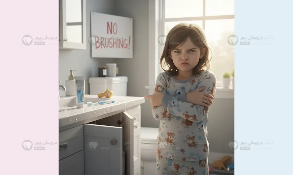 مسواک نزدن در زمان ارتودنسی دندان