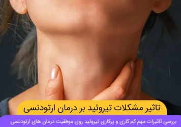 تاثیر مشکلان تیروئید بر درمان ارتودنسی شاخص