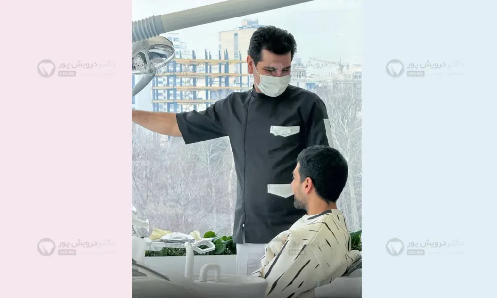 صحبت با دکتر درویش پور در جلسه ویزیت