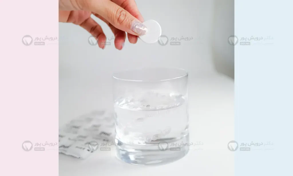 قرص تمیز کننده ریتینر ارتودنسی متحرک