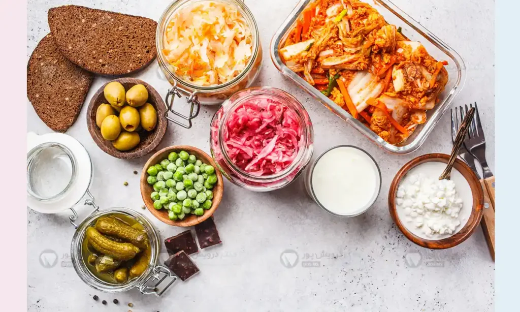 موا غذایی حاوی پروبیوتیک