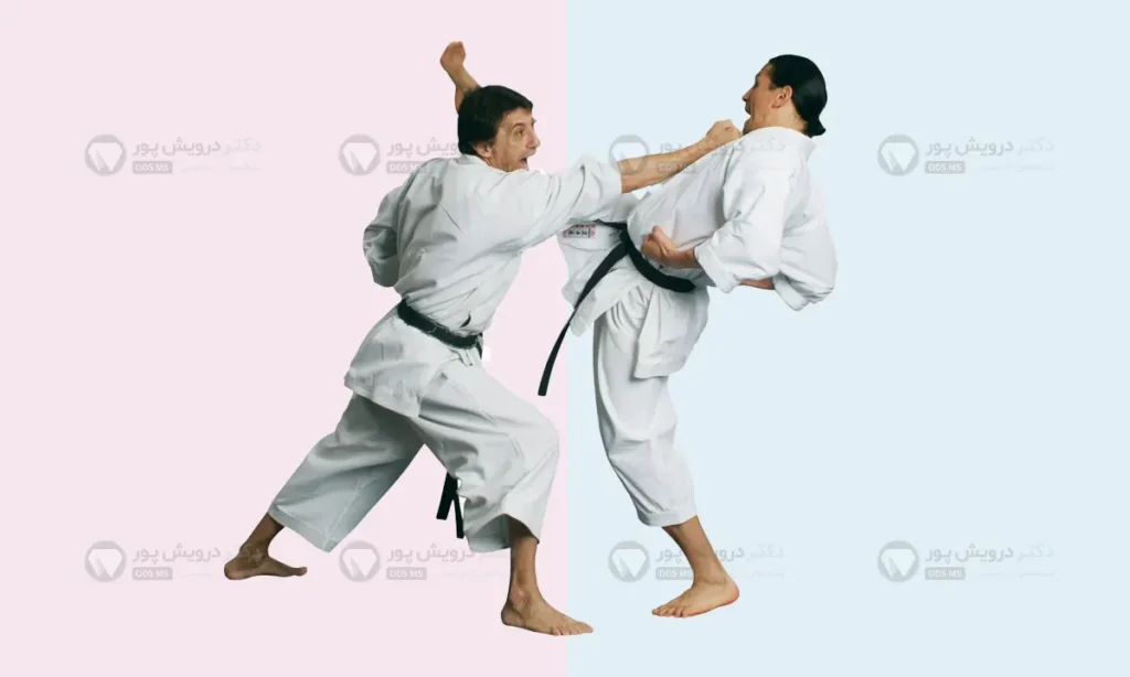 ورزش های تماسی در زمان ارتودنسی