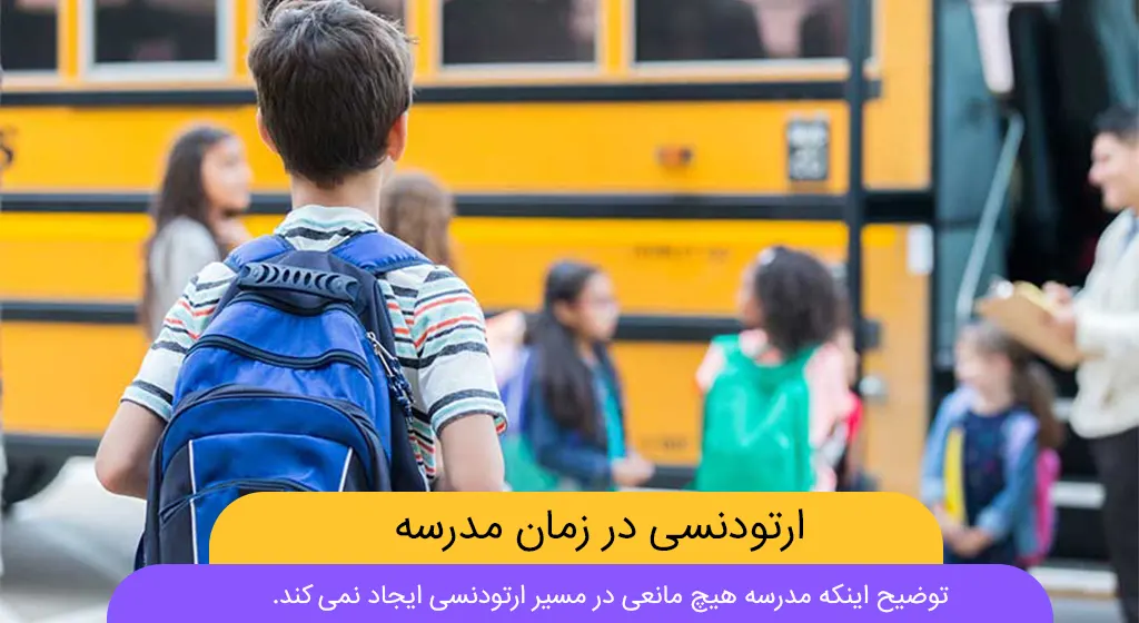 ارتودنسی در زمان مدرسه شاخص